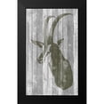 thumbnail image 2 of Goldberger, Jennifer 10x14 Black Modern Framed Museum Art Print Titled - Rustic Bust II, 2 of 5
