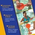 thumbnail image 2 of Equipo de aeróbicos acuáticos para piscina Orca, paletas ajustables, 2 of 6