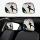 thumbnail image 1 of DJ Raphi Funda Protectora Universal para Reposacabezas de Coche, Funda Elástica para Reposacabezas de Asiento de Auto, Funda de Tela Antipolvo, Accesorios de Interior 2 Piezas, 1 of 6