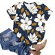 thumbnail image 2 of Tops de Ajuste Suelto para las Mujeres Impreso Manga Corta Suéter Camiseta Cuello Redondo Blusa Casual, Top de Moda para el Uso Diario Y las Salidas, 2 of 6