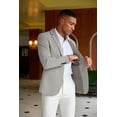 thumbnail image 4 of COOFANDY Mens Suit Blazer Slim Fit Casual Business Sports Jacket One Button, 4 of 6