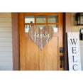 thumbnail image 2 of 24" Rustic Rustic Weathered Gray Wooden Heart, 2 of 5