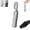 Gray, variant on Automatic Folding Umbrella with Hook, Portable Parasol with Hook, Compact Clip-on Backpack, Open Close, Windproof Waterproof, Outdoor Travel Use for Both Rain and Sunshine