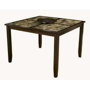 Capitola Faux Marble Large Pub Table by Alpine Furniture