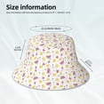 thumbnail image 3 of Bingfone Watermelon And Lemon Bucket Hat for Men Women,Packable Reversible Printed Sun Hats,Fisherman Outdoor Travel Hiking Beach Caps, 3 of 7