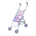 thumbnail image 3 of arctrm Poussette pour Poupée Poussette pour Poupée Jouet Porte-Bébé Chariot Maisonnette Éducative Pliable Violet, 3 of 10