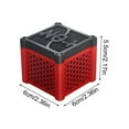 thumbnail image 3 of 2pc Aquarium Water Purifier Ultrafiltration And Absorption Filter Purify Water Activated Carbon, 3 of 8