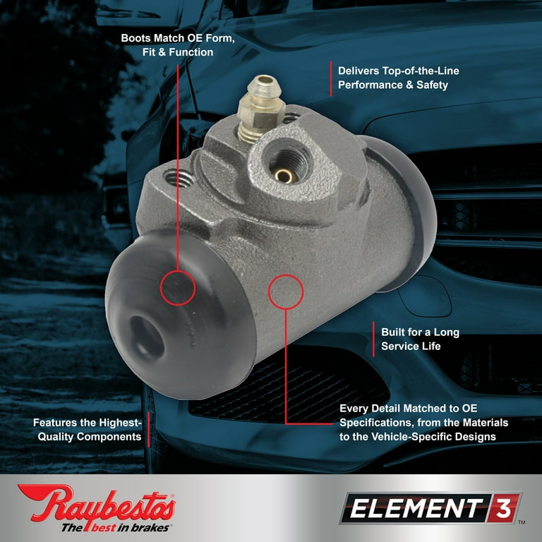 Raybestos Element3 Wheel Cylinders Fits select: 1987-1993