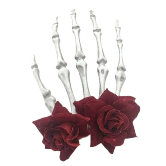 Pinza para el pelo de Halloween, decoración para cosplay, tocado para actuaciones en el escenario, juego de rol