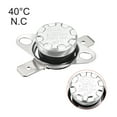 thumbnail image 4 of Uxcell Temperature Control Switch Thermostat 40°C 10A N.C 6.3mm Pin 2 Pack, 4 of 4
