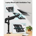 thumbnail image 3 of Soporte de escritorio con brazo para laptop MOUNT PRO ajustable para laptop de 17", 3 of 9