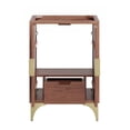 thumbnail image 4 of Modway Daylight 24" Solid Mango Wood Bathroom Vanity Cabinet in Walnut, 4 of 7
