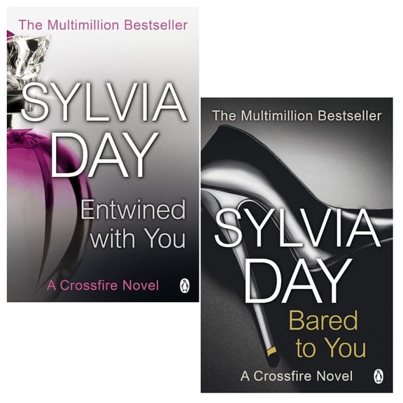 Crossfire Series 2 Book Set by Sylvia Day – Bared to You & Entwined with You