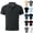 03#(Dark Gray), variant on Breeze Polo Shirts for Men 2026 Beer Belly Capri Shirts Wearbreeze Short Sleeve Collared Textured Stretchy Golf Shirt (Black,6XL)