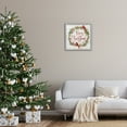 thumbnail image 3 of Stupell Industries Christmas Seasonal Wreath Holiday Painting Gray Framed Art Prints Wall Art, 24 x 24, 3 of 10
