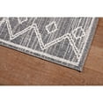 thumbnail image 2 of Obeetee Resort Gray Indoor/Outdoor Area Rug for Patio Pool Living Room, 2'x3', 2 of 5