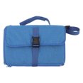 thumbnail image 2 of Cambiador de pañales plegable azul con correa de asa para bolso de mamá, 2 of 10