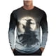 thumbnail image 2 of Blusas y camisas de manga larga con cuello redondo, moda casual para hombre, estampado deportivo, blusas de manga larga con cuello redondo, camisas para hombre, blusa de poliéster, 2 of 5