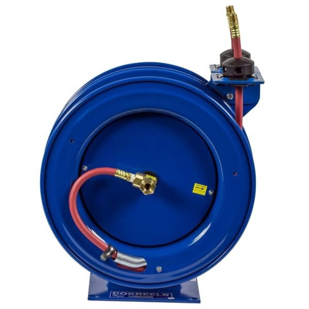 Coxreels Dual Hose Reel,Spring,3/8 in MNPT,25 ft C-LP-325-325