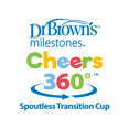 thumbnail image 4 of Dr. Brown's Milestones Cheers360 Training Sippy Cups for Babies and Toddlers - Blue Animals - 10oz - 9m+, 4 of 20