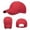 Red, variant on FUNUONY Quick Dry Short Brim Baseball Cap Unisex Outdoor Sports Lightweight Polyester Snapack Caps Adjustable Lightweight Ultra Thin Sun Hats Baseball Cap Hat,Running Golf Caps Fashion Women Men Spor