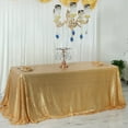 thumbnail image 5 of Tablecloth, Round Sequin Tablecloth Glitter Fabric Tablecloth Small Round Sparkling Tablecloth Suitable For Wedding Birthday Party Christmas Decoration Gold, 5 of 6