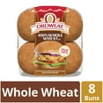 thumbnail image 2 of Oroweat Whole Grain 100% Whole Wheat Sandwich Buns, 8 Buns, 16 oz, 2 of 8
