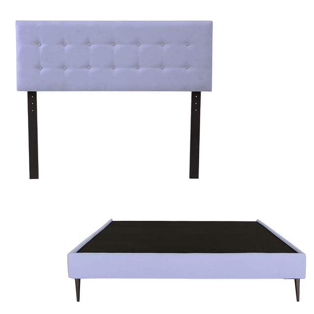 Base de Cama Dicasa Bilbao Cabecera Queen Size Lila