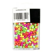 Cousin DIY Neon Glass E-Bead Bulk Pack, Neon Color, 1000 Piece, Unisex for Adults, 69991238