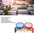thumbnail image 4 of AC Manifold Gauge, Vacuum Testing AC Manifold Gauge Set R134A Rubber Pipe Bright Backlit With 3 Tubes For Refrigeration Repairs, 4 of 8