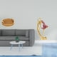 thumbnail image 2 of Elegante Escultura De Cesta De Frutas Para Decoración De Escritorio De Hogar Y Oficina Con Bailarina, Tazón Para Servir Refrigerios Y Figura De Resina De Regalo., 2 of 8