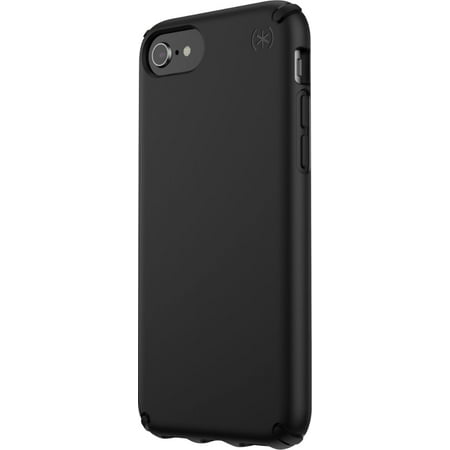 Speck - Presidio Lite Case for Apple iPhone 6, 6s, 7, 8 and SE 2nd Generation - Thermoplastic Polyurethane,Black