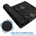 thumbnail image 6 of Long Mouse Pads for Desk,Black Gothic Sun Planet Moon Pattern Desk Mats on Top Of Desks, Desk Mouse Pad Extra Large with 3mm Non-Slip Base and Stitched Edge for Gaming,Office,Work,Home 47.3"x23.6", 6 of 6