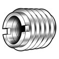 thumbnail image 1 of E-Z Lok Threaded Insert, Brass, Knife Thread, 6-32 Internal Threads, 0.375" Length (Pack of 25), 1 of 5