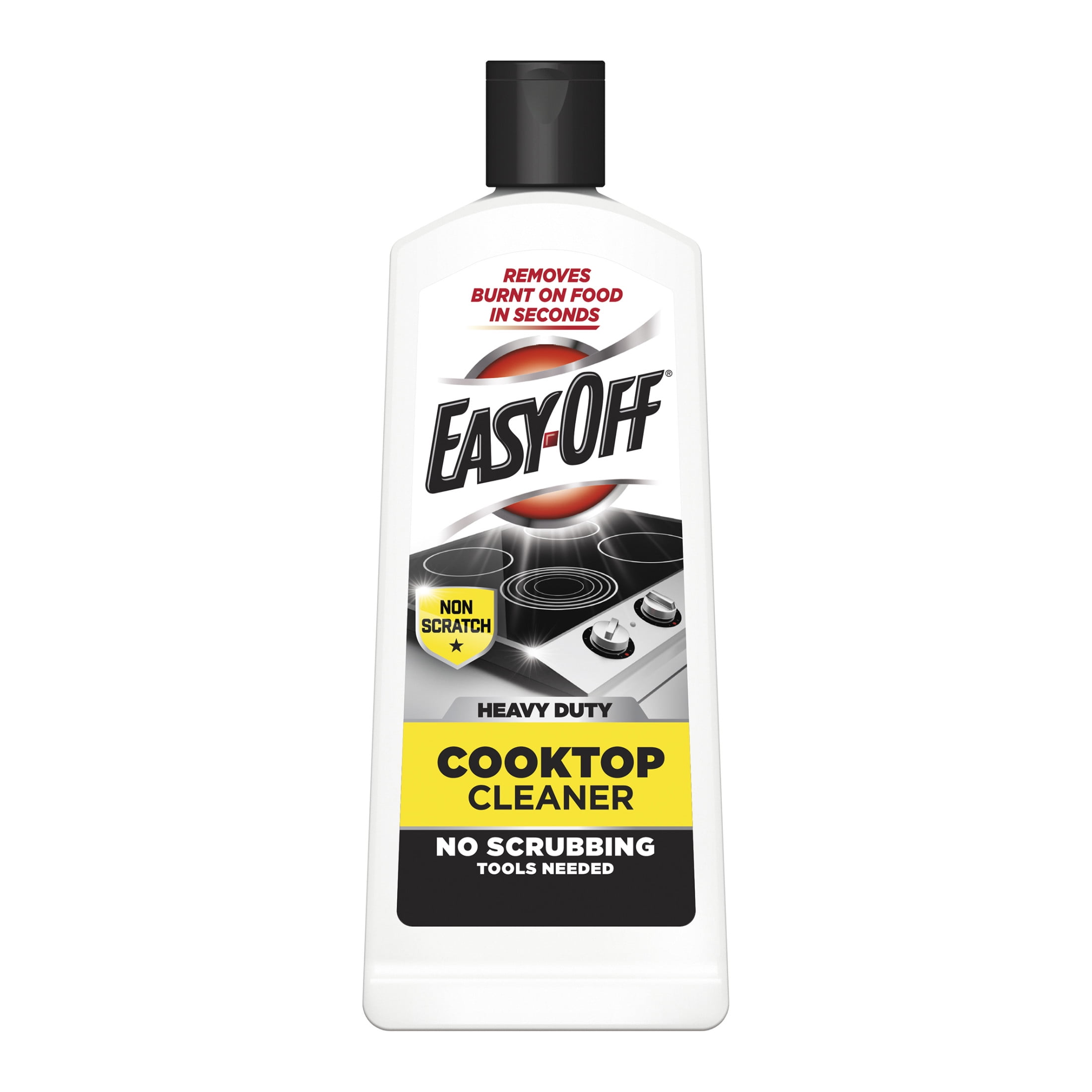 (3 pack) Easy-Off Heavy Duty Cooktop Cleaner, Non-Scratch, No Scrubbing Tools Needed, 16 oz