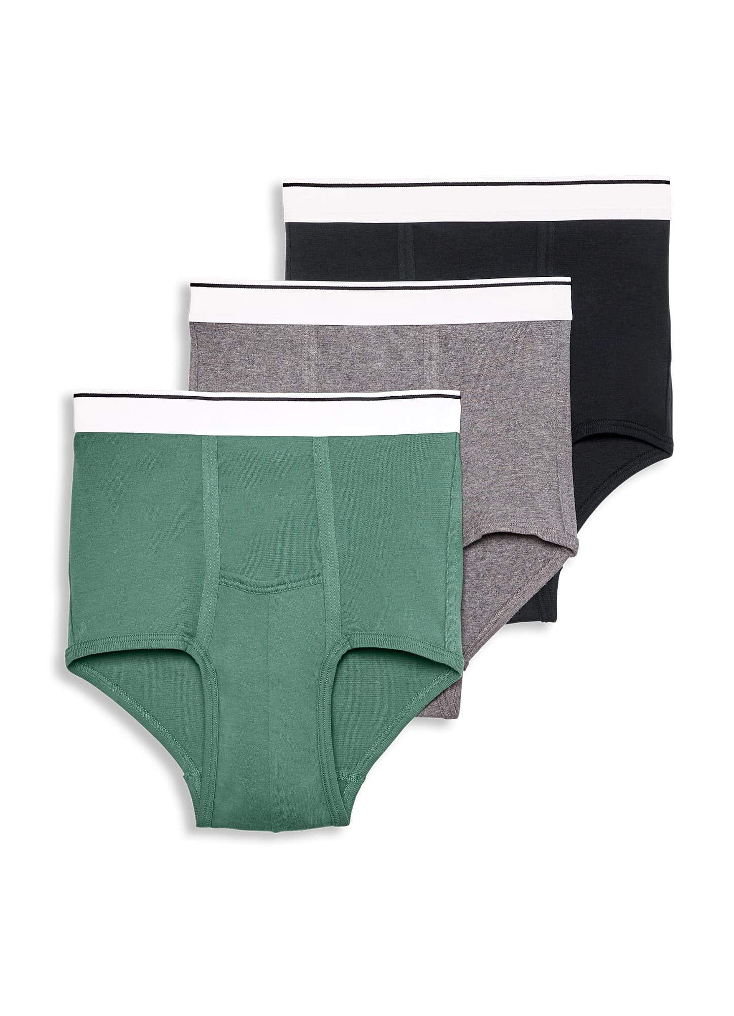 Jockey Mens Pouch Brief 3 Pack Underwear Briefs cotton blends