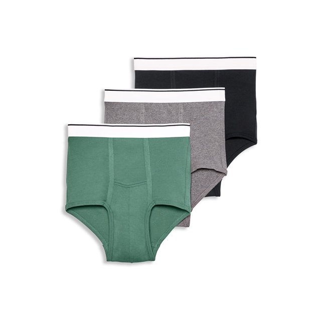Jockey Mens Pouch Brief 3 Pack Underwear Briefs cotton blends