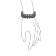thumbnail image 2 of Bling Jewelry Womens Set of 3 Natural Moonstone 8MM Bead Stretch Bracelet Stacking Strands, 2 of 4