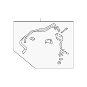 ford f-150 automatic transmission oil cooler hose assembly