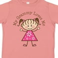 thumbnail image 4 of Inktastic My Grammy Loves Me Girls Toddler T-Shirt, 4 of 5
