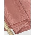 thumbnail image 6 of Minerva Stretch Woven Jacquard Satin Fabric Rose - per yard, 6 of 6