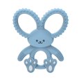 thumbnail image 1 of Dr. Brown's Flexees Bunny Long Limbed Silicone Teether Blue, 1 of 4