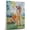Afghan Hound, variant on Irish Wolfhound Dog Playing Golf Wall Stretched Canvas Size 8x12 – Irish Wolfhound Canvas Art for Dog Lovers, Golf Canvas Wall Decor