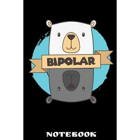 Bipolar Notebook : Mood Tracker: Great Anti Stress Bear Notebook or Journal for Your General Wellbeing, Depression Level. 6x9 Squared Anxiety Diary / (Best Mood Tracker App For Bipolar)