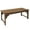74#Natural, variant on DUOSONG Outsunny Wooden Garden Bench, Outdoor Park Bench With Slatted Seat, Backless Front Porch Bench With Curved Seat For Conservatory, Garden, Poolside, Deck, Teak Natural Wood Garden & Outdoor