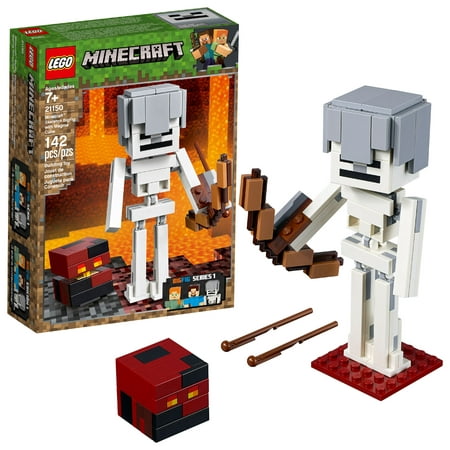 LEGO Minecraft Skeleton BigFig with Magma Cu