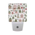 thumbnail image 6 of Yayeee LED Plug in Night Light for The Home with Auto Dusk to Dawn Light Sensors, 2 Pack, Green Nordic Christmas, 6 of 6