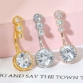 thumbnail image 2 of Dsseng 14G Belly Button Ring Candy Navel Rings Belly Button Piercing Jewelry Silver, 2 of 9