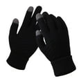 thumbnail image 2 of Dalrosia Women's Winter Touch Screen Gloves Warm Fleece Lined Knit Gloves Elastic Cuff Winter Texting Gloves, 2 of 5