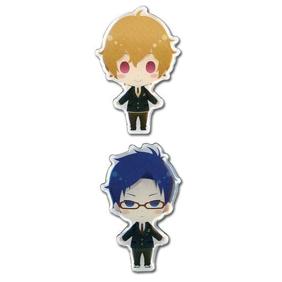 Pin - Free! - New SD Rei & Nagisa Set Anime Licensed ge50573